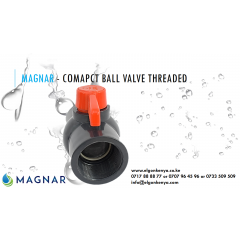 MAGNAR 1.5" COMPACT BALL VALVE THR