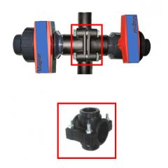MAGNAR SADDLE CLAMP 40MMX1"X40MM