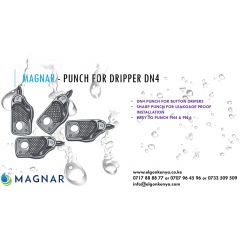 MAGNAR - PUNCH FOR ON-LINE BUTTON DRIPPERS, DN4