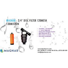 MAGNAR - 3/4" DISC FILTER, 120MESH X 130 MICRON