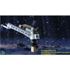 MAGNAR - 1.5" MAGNAR-BRASS BASE RAIN GUN  (HEAD ONLY)