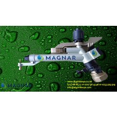 MAGNAR - 1.5" MAGNAR-BRASS BASE RAIN GUN  (HEAD ONLY)