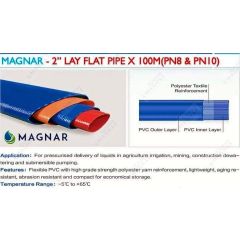 MAGNAR - 2" Lay flat PN8 x 50m 