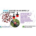 MAGNAR - ADJUSTABLE ON LINE BUTTON DRIPPER