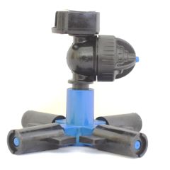 MAGNAR 4 way foggers + black/green/blue LPD + suspending stand complete 